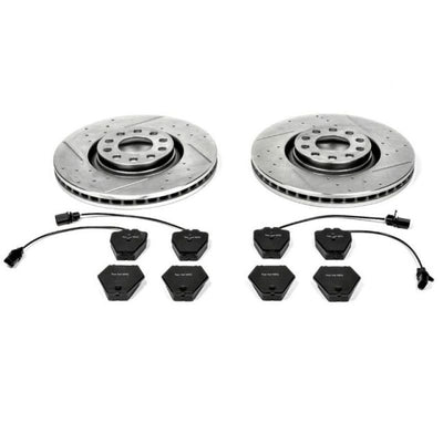 Power Stop 00-01 Audi A6 Quattro Front & Rear Z23 Evolution Sport Brake Kit w/Calipers