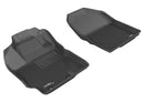 3D MAXpider 2013-2014 Scion XD Kagu 1st & 2nd Row Floormats - Black
