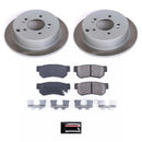 Power Stop 01-06 Hyundai Santa Fe Front and Rear Semi-Coated Rotor Kit