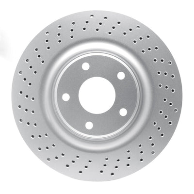 DFC 05-13 Cadillac XLR Front Drilled Hi-Carbon Alloy Geomet Coated Rotor