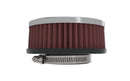 K&N Universal Chrome Filter 2.438in Flange ID x 5.125in OD x 2in H