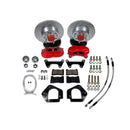 Baer Brakes 64-72 GM A-Body/67-69 F-Body 11in SS4 Int Hub Front SDZ Brake Kit - Black