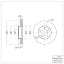 DFC Brake Rotors - Plain