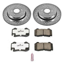 Power Stop 10-16 Hyundai Genesis Coupe Front & Rear Z26 Street Warrior Brake Kit