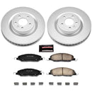 Power Stop 11-14 Ford Mustang Front & Rear Z17 Evolution Geomet Coated Brake Kit