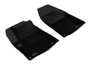 3D MAXpider 2014-2015 Jeep Cherokee Kagu 1st & 2nd Row Floormats - Black