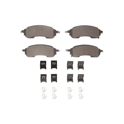 DFC 21-25 Ford Bronco Rear 5000 Advanced Ceramic Brake Pads and Hardware Kit