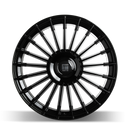 Touren 3610 TR10 24x10 / 5x114.3/127 BP / 35mm Offset / 78.3mm Hub Gloss Black Wheel