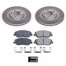 Power Stop 2019 Hyundai Santa Fe XL Front and Rear Semi-Coated Rotor Kit