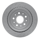DFC 15-19 Cadillac CTS Right Rear GeoSPEC Coated Rotor - Slotted
