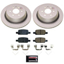 Power Stop 21-22 Chevrolet Colorado Front and Rear Z17 Coated Brake Kit