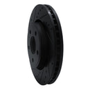 R1 11-22 Dodge Durango Front Drilled & Slotted Black Brake Rotor Set