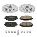 Power Stop 12-16 Chrysler Town & Country Front & Rear Z23 Evolution Sport Brake Kit w/Calipers