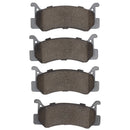 DFC 87-95 Mazda 323 Rear 5000 Advanced Semi Metallic Brake Pads