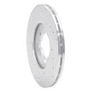 R1 82-85 Toyota Celica Front & Rear Drilled & Slotted Silver Brake Rotor Set