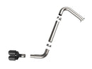 aFe Takeda Axle-Back Exhaust System Hyundai Elantra N Line 21-25 L4-1.6L- Carbon Fiber Tip