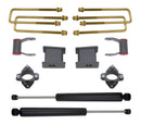 MaxTrac 16-18 GM C1500 2WD w/Stamped Steel. Susp. 7in/4in MaxPro Spindle Lift Kit w/MaxTrac Shocks