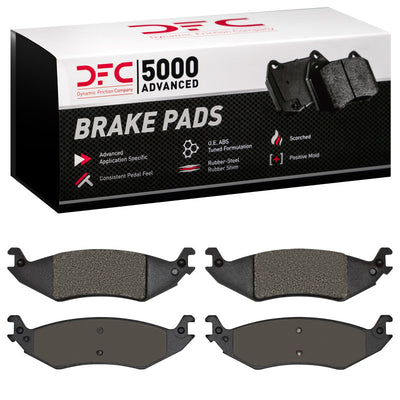 DFC 04-06 Ford Econoline Rear Semi Metallic 5000 Advanced Brake Pads