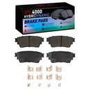 DFC 17-25 Mitsubishi Outlander Rear 4000 HybriDynamic Brake Pads and Hardware Kit