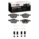 DFC 12-14 Ford Focus Front & Rear Geospec Rotors with 5000 Advanced Brake Pads w/Hardware
