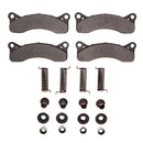 DFC 68-71 Ford F-250 2WD (Excl Super Duty) Front 5000 Adv Semi Metallic Brake Pads & Hardware Kit