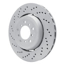 DFC 06-08 BMW Z4 Left Front Drilled Hi-Carbon Alloy Geomet Coated Rotor