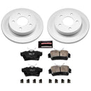 Power Stop 99-04 Ford Mustang Front & Rear Z17 Evolution Geomet Coated Brake Kit
