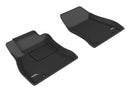 3D MAXpider 2013-2019 Nissan Sentra Kagu 1st & 2nd Row Floormats - Black