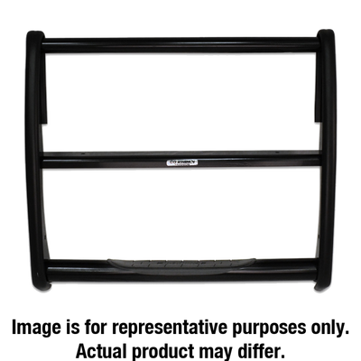 Go Rhino 07-14 Ford Expedition 3000 Series StepGuard - Black (Center Grille Guard Only)