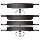 DFC 16-19 Chevrolet Cruze Front 5000 Advanced Low Metallic Brake Pads and Hardware Kit