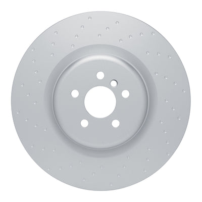 DFC 19-22 BMW X5 Left Rear GeoSPEC Coated Rotor - Dimpled