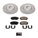 Power Stop 16-18 Hyundai Sonata Front and Rear Semi-Coated Rotor Kit