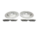 Alcon 19-20 Raptor/ 18-20 F-150 Pad & Rotor Kit (Use with Stock Calipers) w/ Elect Park Brake - Rear