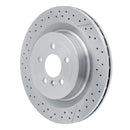 DFC 12-19 Mercedes-Benz GLE63 AMG S Front Drilled and Slotted Brake Rotor