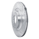 R1 04-11 Mazda RX-8 Front & Rear Drilled & Slotted Silver Brake Rotor Set