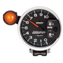 AutoMeter Gauge Console Water Temp 1.5in. 280 Deg. F Elec Blk Dial Blk Bezel Autogage