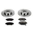 Power Stop 03-05 Honda Civic Front Z23 Evolution Sport Brake Kit w/Calipers