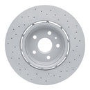 DFC 11-11 Saab 9-5 Front Drilled Hi-Carbon Alloy Geomet Coated Rotor