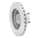 R1 95-97 Ford Ranger (USA/Canada) Front Right Drilled & Slotted Silver Brake Rotor