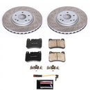 Power Stop 06-08 Mercedes-Benz SLK280 Front and Rear Semi-Coated Rotor Kit