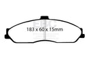 EBC S20 Brake Pad and Rotor Kit