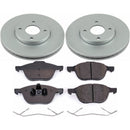 Power Stop 05-07 Ford Focus Front & Rear Z17 Evolution Geomet Coated Brake Kit
