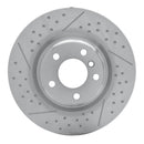 DFC 12-20 BMW M235I xDrive Rear Brake Rotor - Dimpled and Slotted