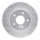 R1 96-09 Mercedes-Benz C230 Front & Rear Drilled & Slotted Silver Brake Rotor Set