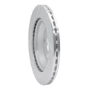 R1 15-21 Mercedes-Benz S450 Rear Right Drilled & Slotted Silver Brake Rotor