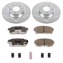 Power Stop 04-08 Mazda RX-8 Front & Rear Z26 Street Warrior Brake Kit