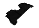 3D MAXpider 2007-2009 Hyundai Santa Fe Kagu 1st & 2nd Row Floormats - Black