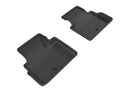 3D MAXpider 2017-2019 Infiniti Q60 Kagu 1st & 2nd Row Floormats - Black