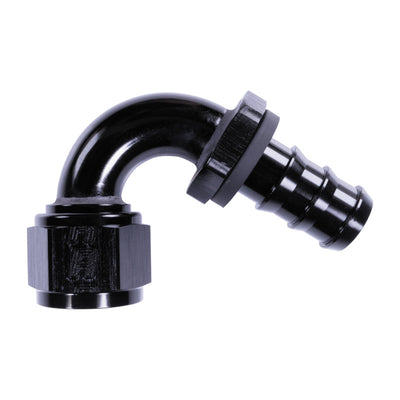 Russell 12AN Twist-Lok 120 Degree Hose End - Black