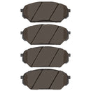 DFC 07-12 Hyundai Veracruz Front 5000 Advanced Ceramic Brake Pads and Hardware Kit